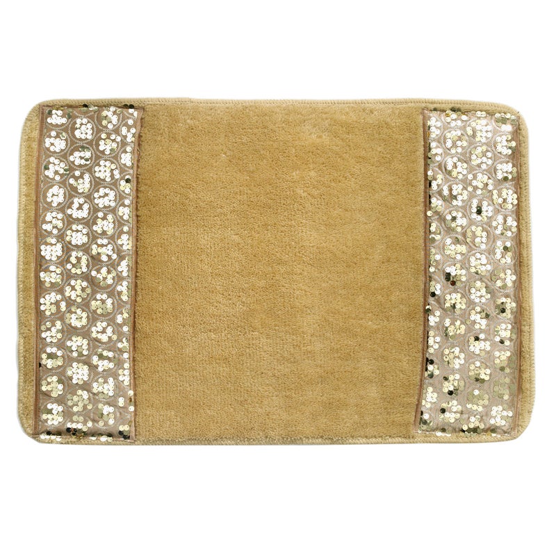 Popular Bath Champagne Sinatra, Bath Rug - Image 1